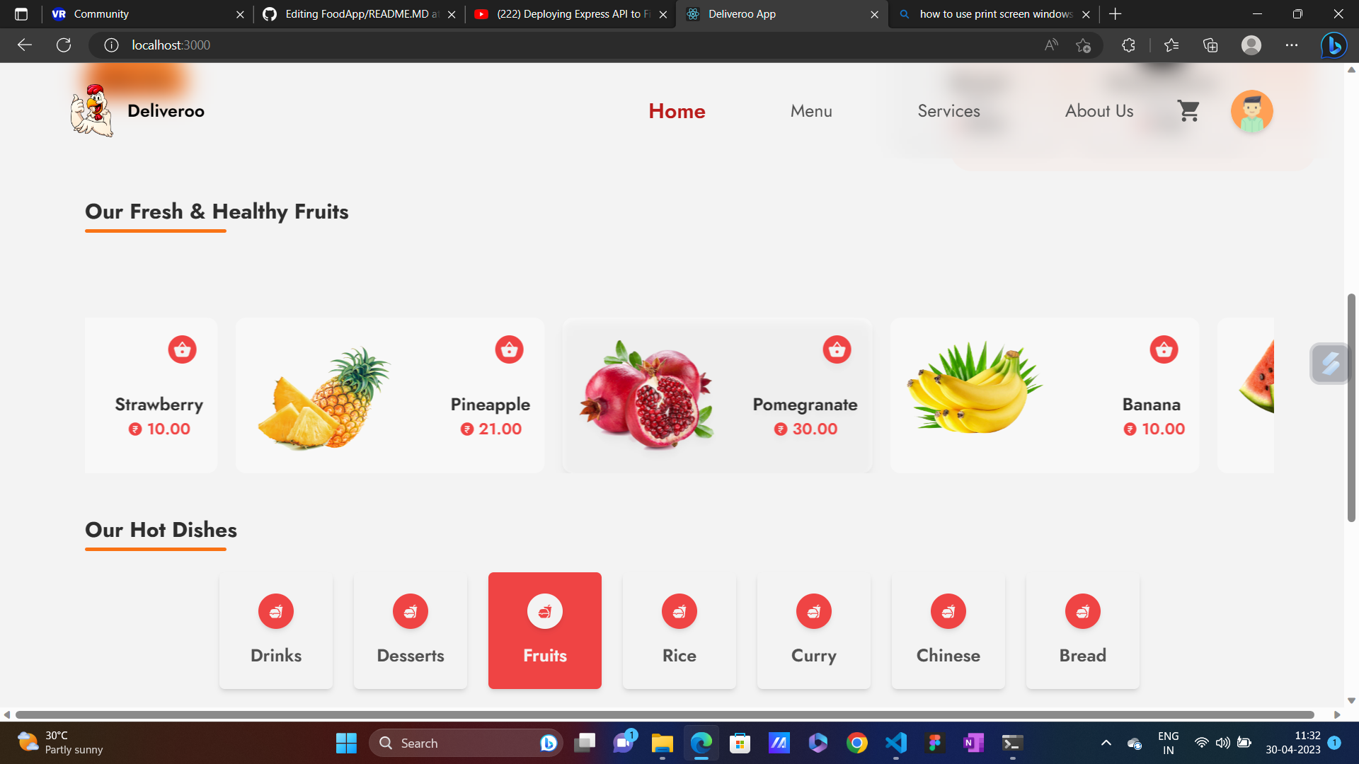 Github sumeeth 24 foodapp