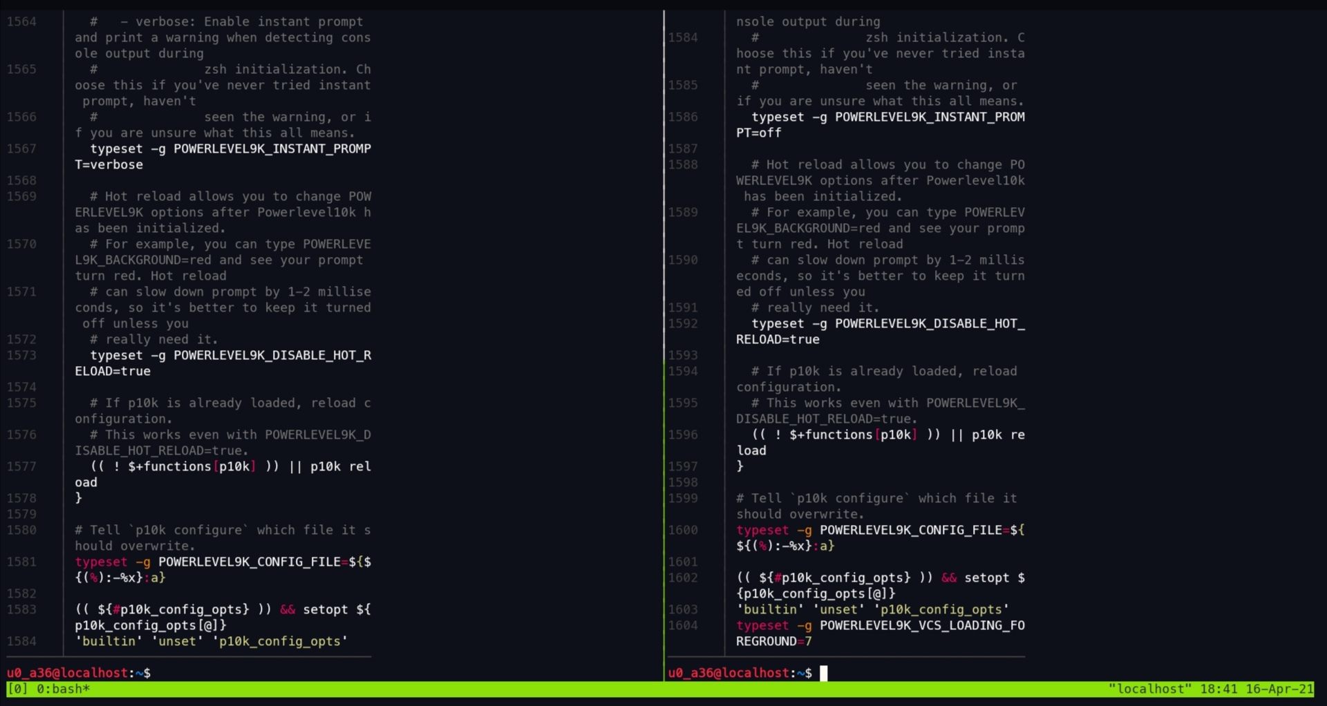 How to upgrade /.p10k.zsh file? · Issue 1357 · romkatv/powerlevel10k