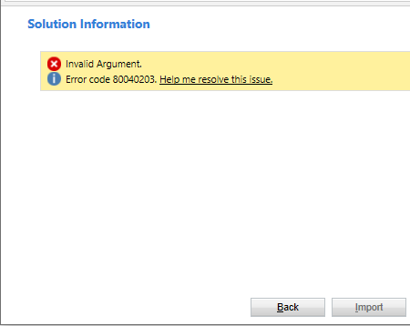 Invalid Arguement error when importing COE components · Issue #69 ...