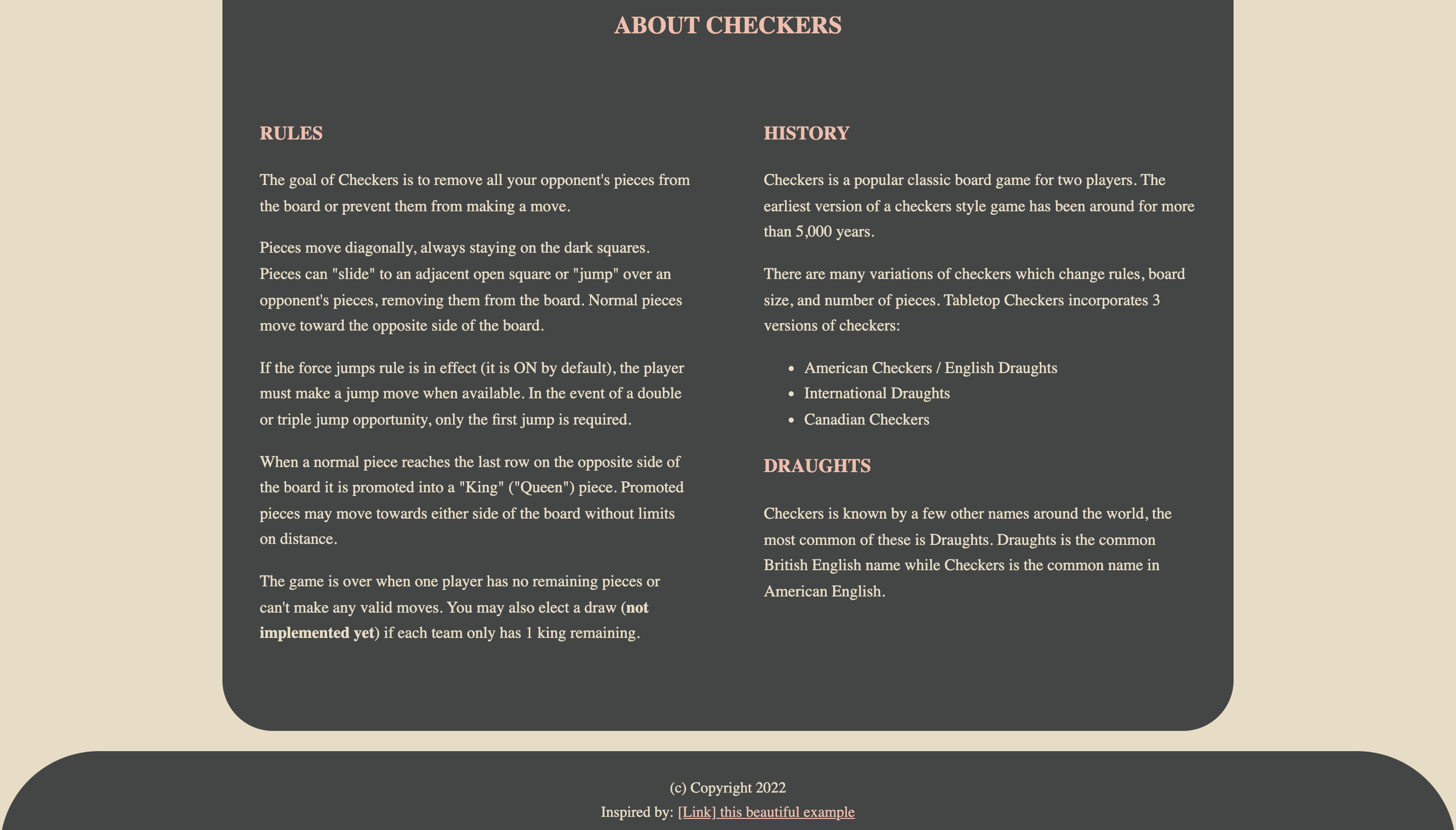 GitHub AlexFreik/CheckersinDelft [Toy Project] Checkers