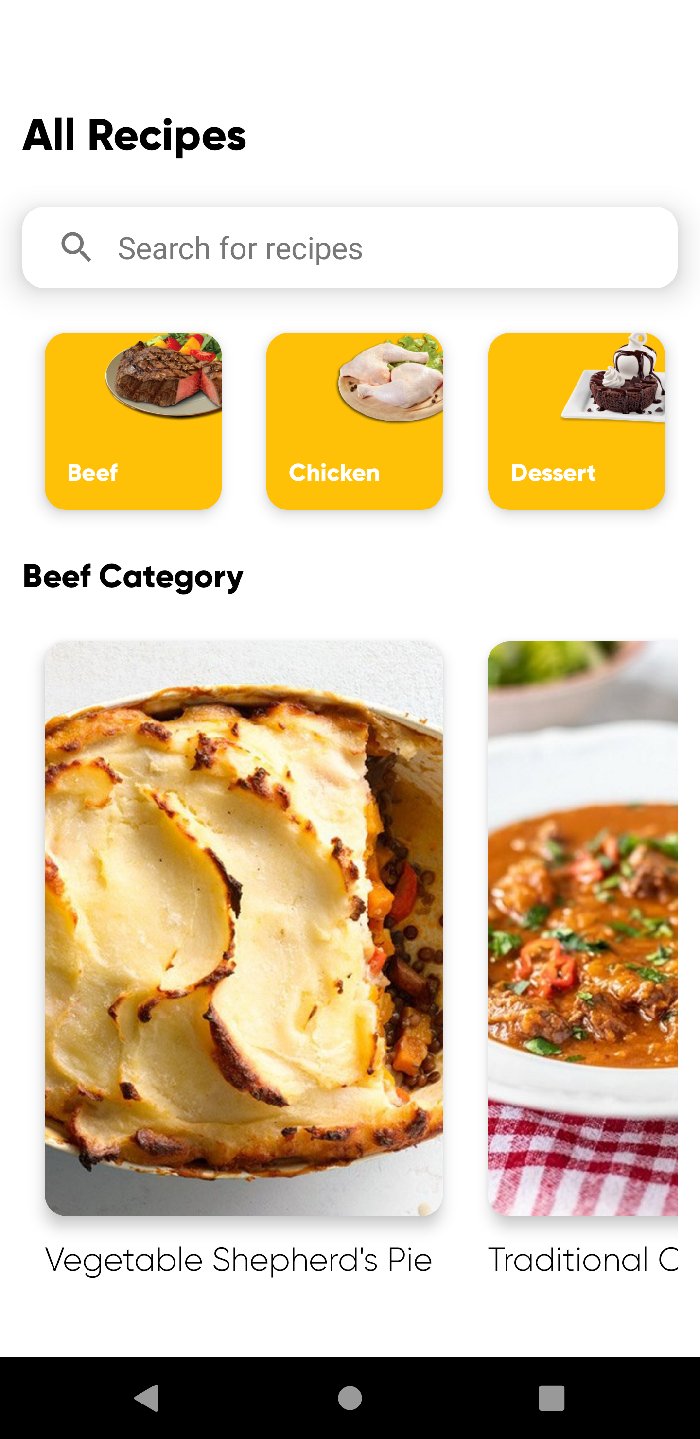 GitHub - artvardanyan/RecipeApp