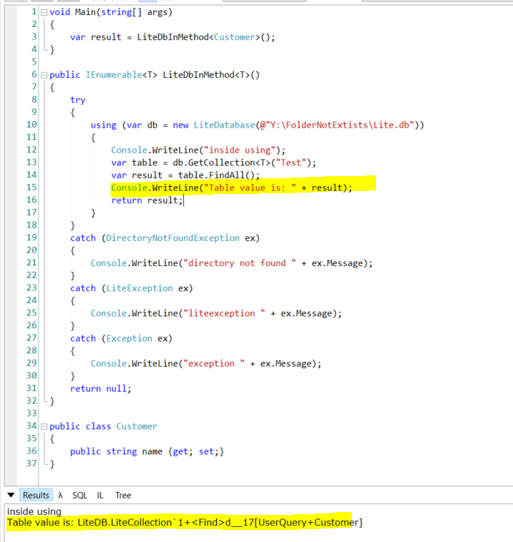 Should not throw exception when try/catch is already used [BUG] · Issue
