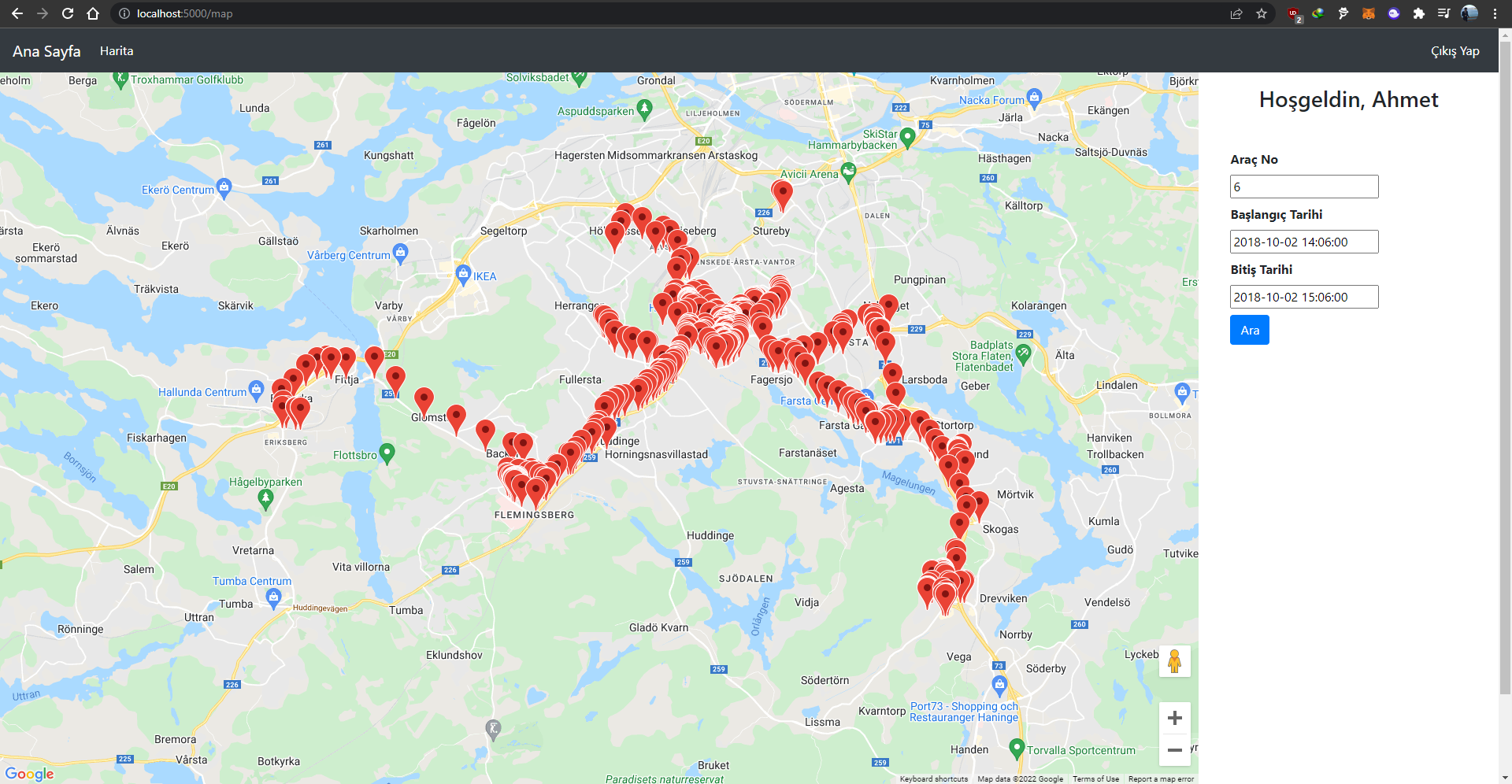 GitHub - azizCan10/VehicleTrackingSystem: A web project that includes ...