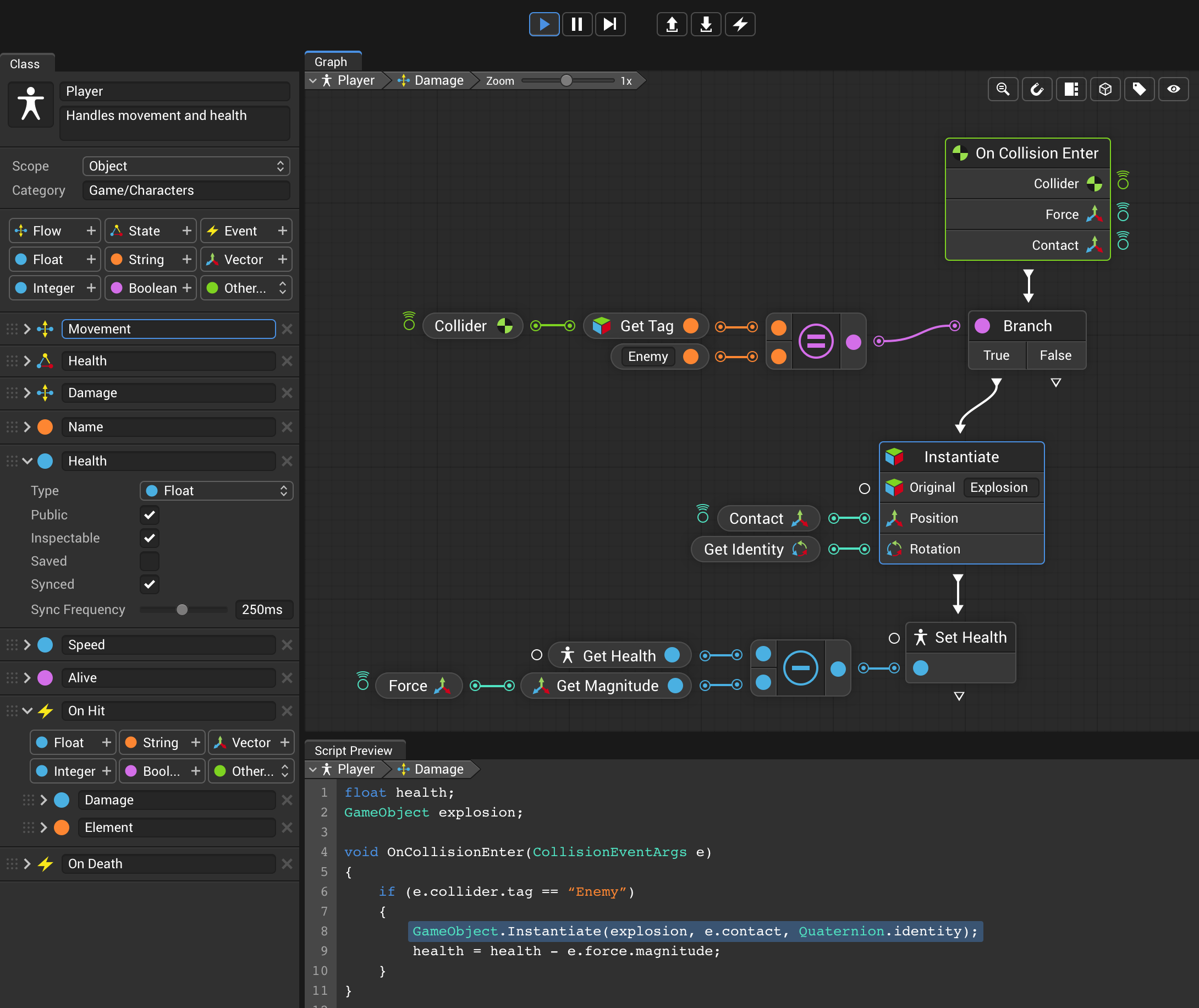 Show the serialized Visual Script as text · Issue #1240 · godotengine ...