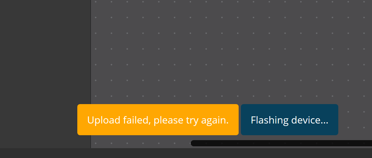 Need a better error message when the device is not plugged in. · Issue 239 · microsoft/pxt