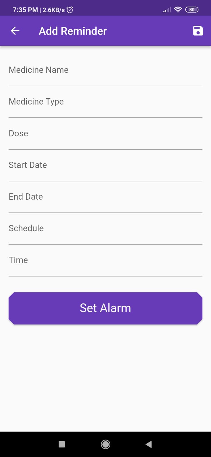 GitHub shailjacoolspy/MedicineReminderApp flutter