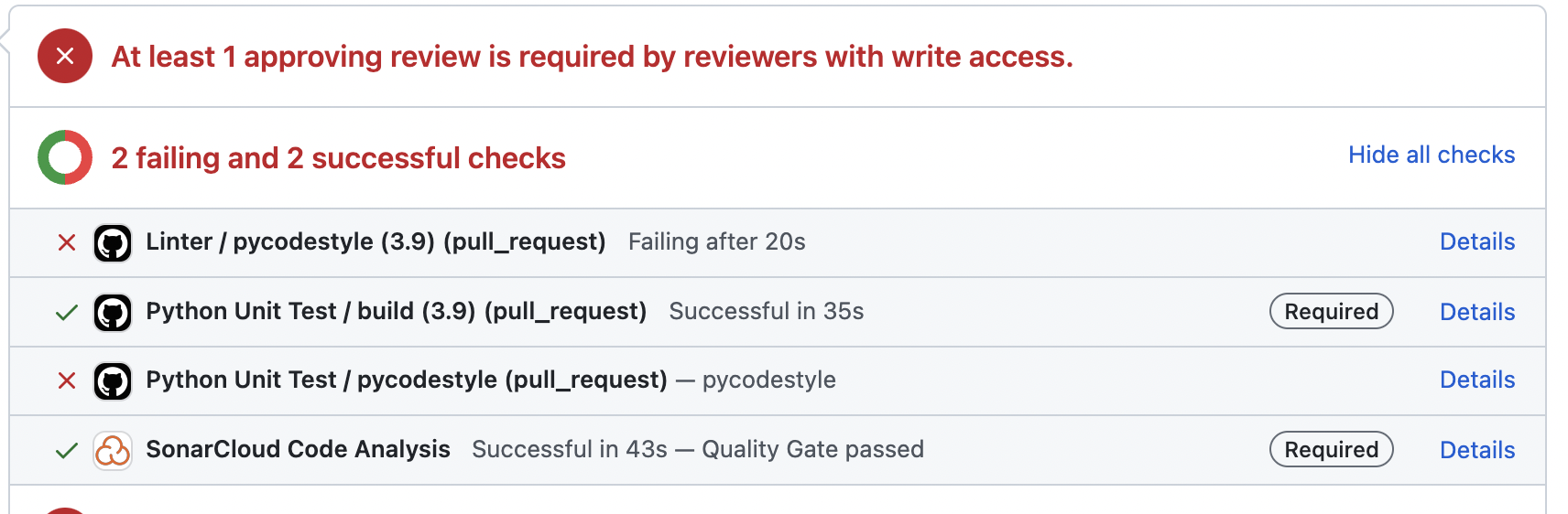 FOLLOWING CIRCLECI EXAMPLE GETTING PYCODESTYLE ERROR visual data 3