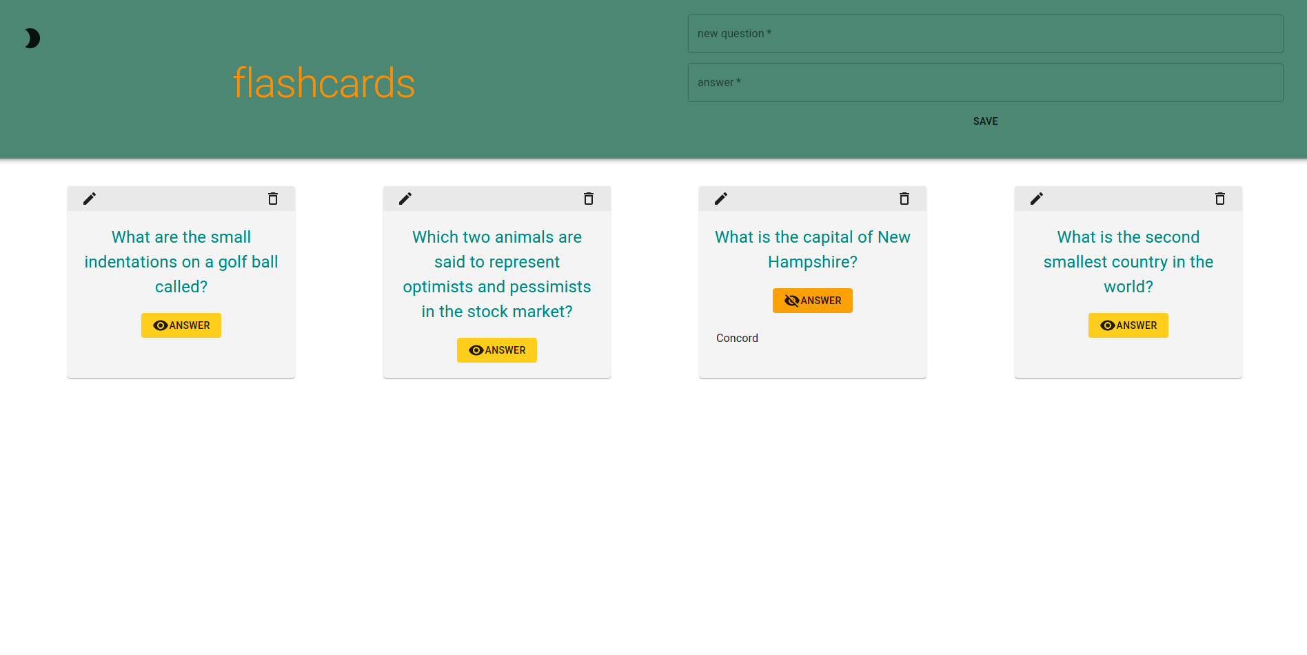 GitHub - sitzelwucht/flashcards-project