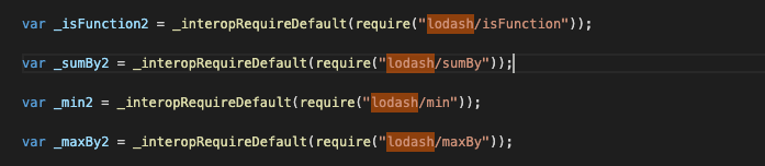 Don't import whole lodash please! · Issue #2002 · recharts/recharts ...