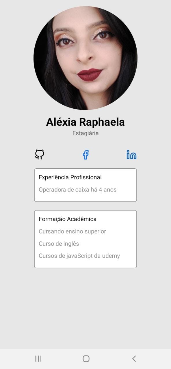 GitHub - alexia-raphaela/App_curriculo_Dio · GitHub