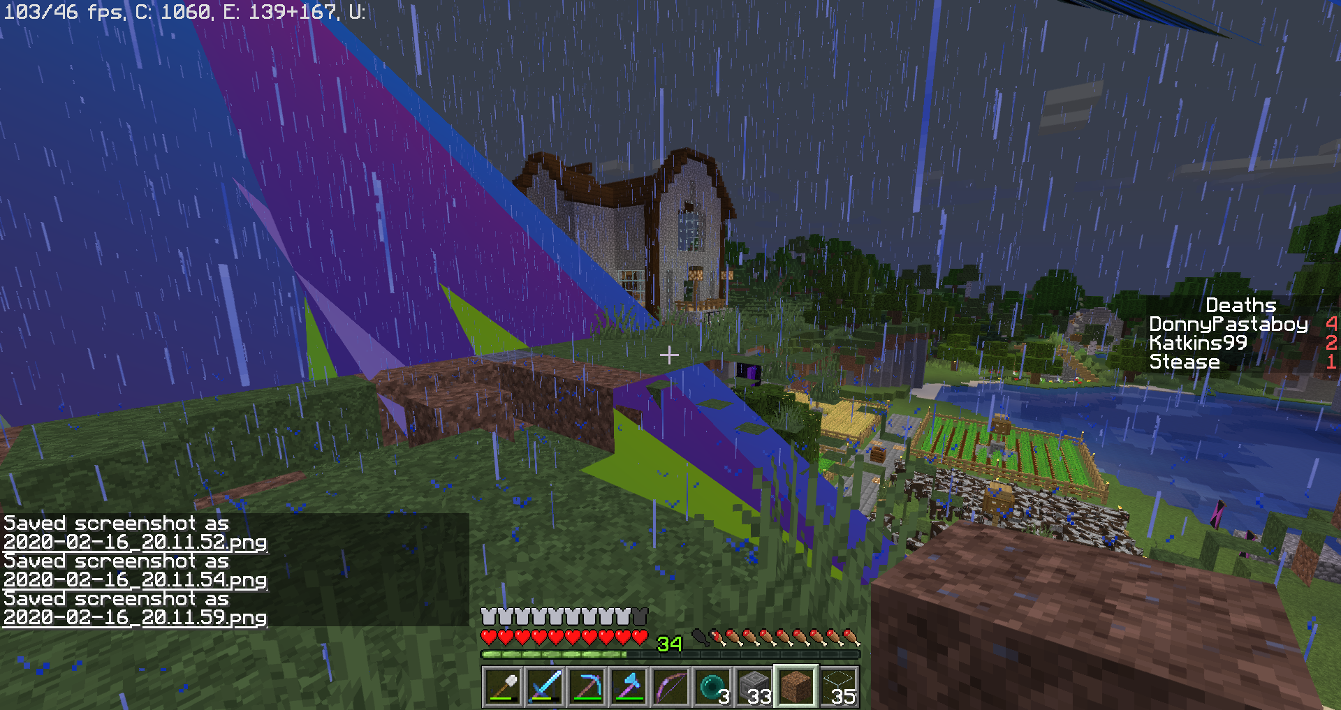 Strange light shards! · Issue #3356 · sp614x/optifine · GitHub