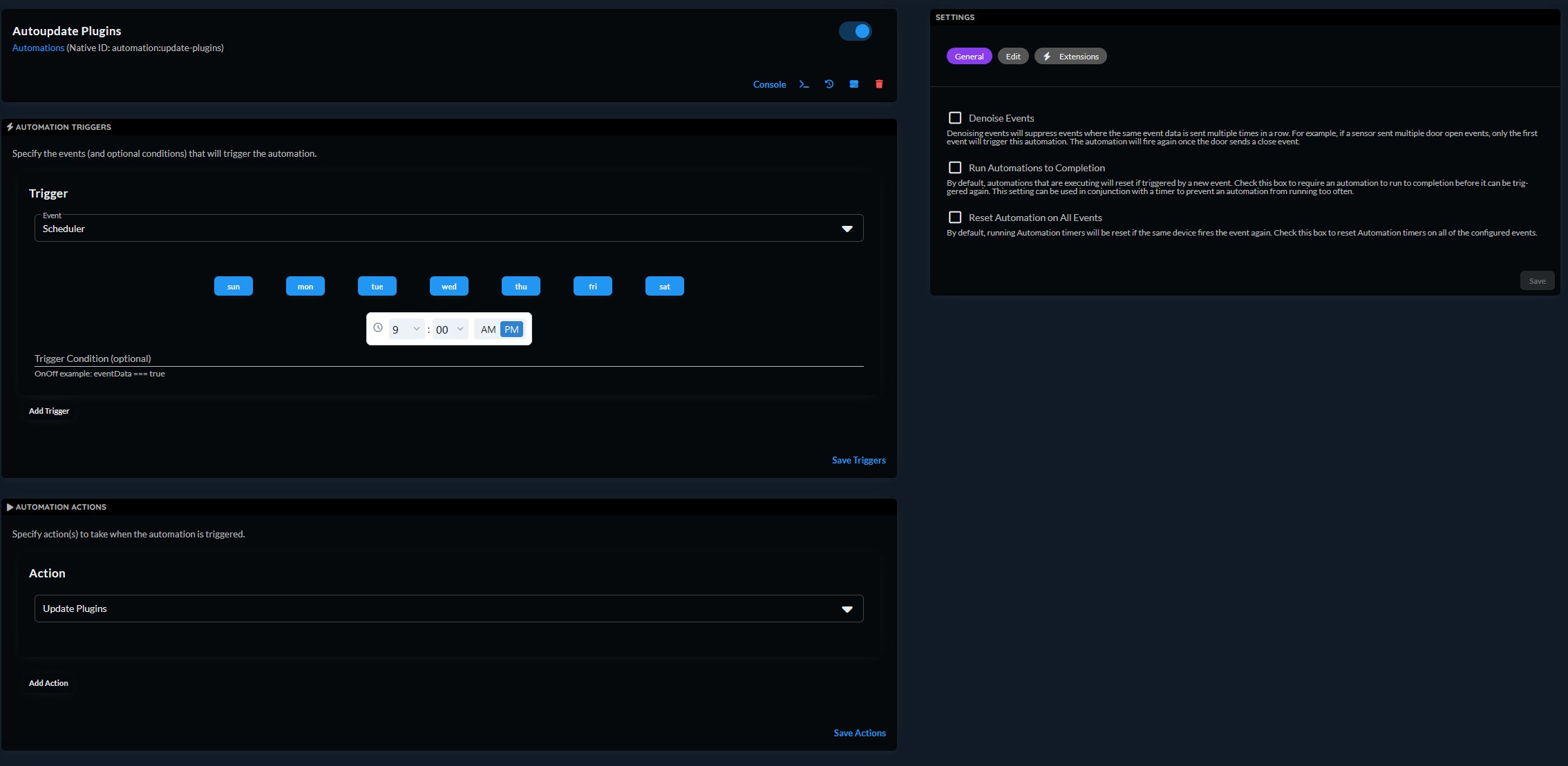 Auto Plugin Updates · Issue #756 · koush/scrypted · GitHub