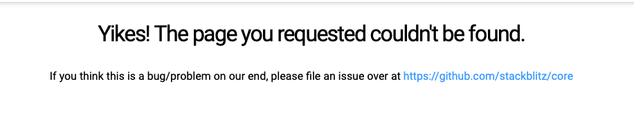 https://stackblitz.com/github/ github import not working · Issue #946 ...