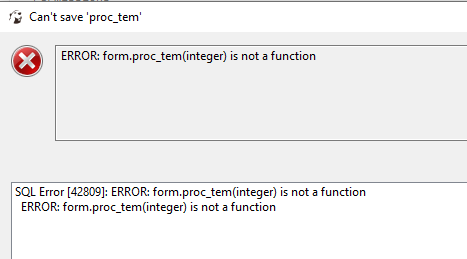 Error procedure comment show · Issue #9466 · dbeaver/dbeaver · GitHub