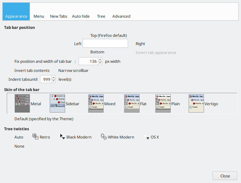 TreeStyleTabConfiguration