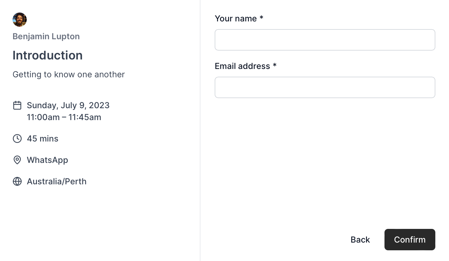 Feature Request Optional Email Field Issue 10015 Calcom cal