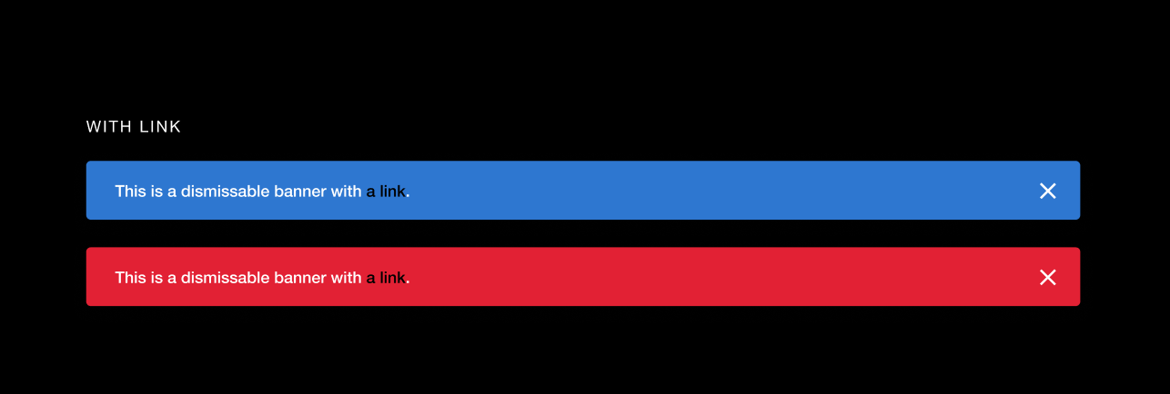 Color change for Link in Banner for A11Y · Issue #1580 · backstage ...