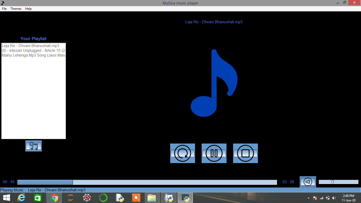 GitHub - kiiirtiiii/music-player: My first Python Project