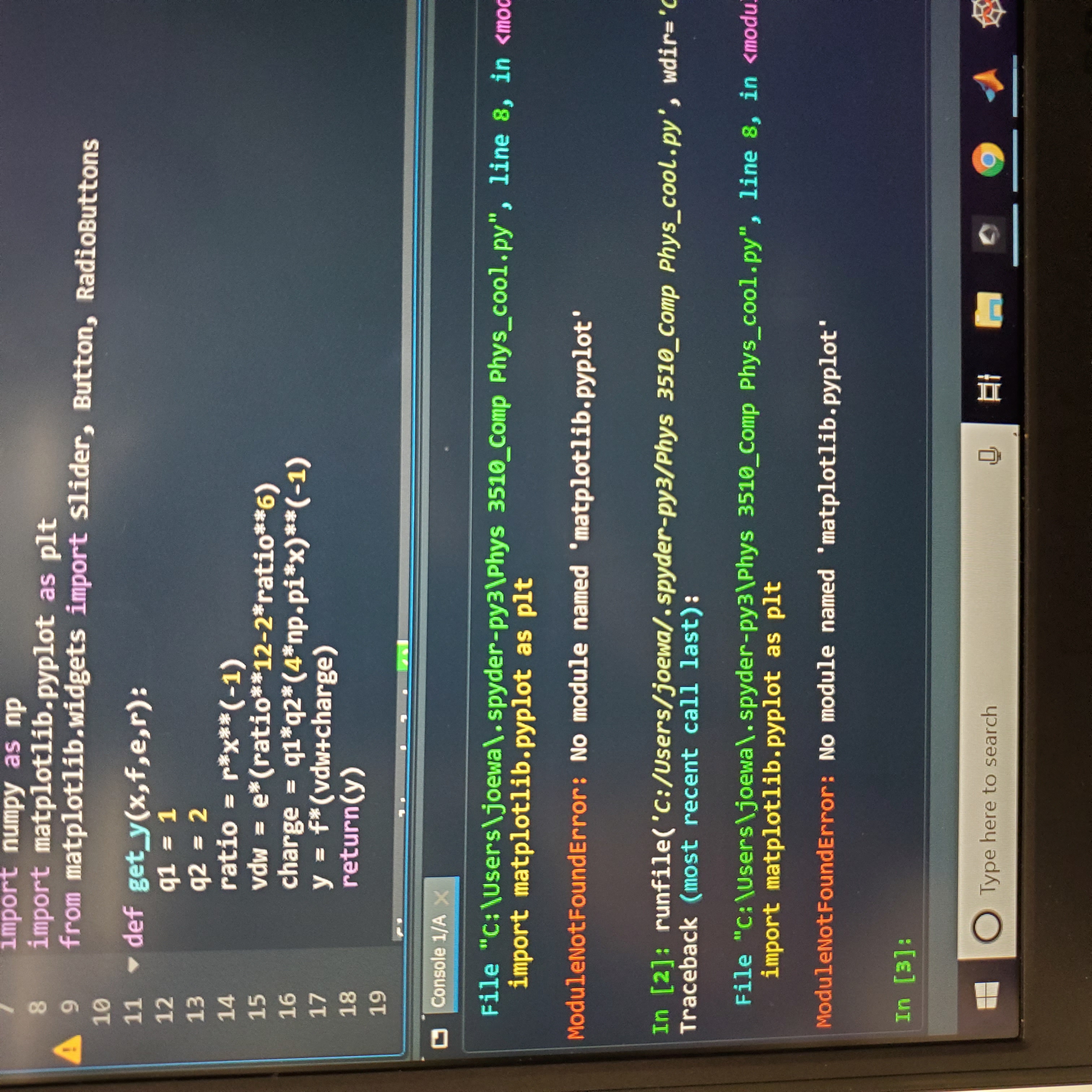 Problems with matplotlib in Spyder 4.0.1--"Module not found" · Issue ...