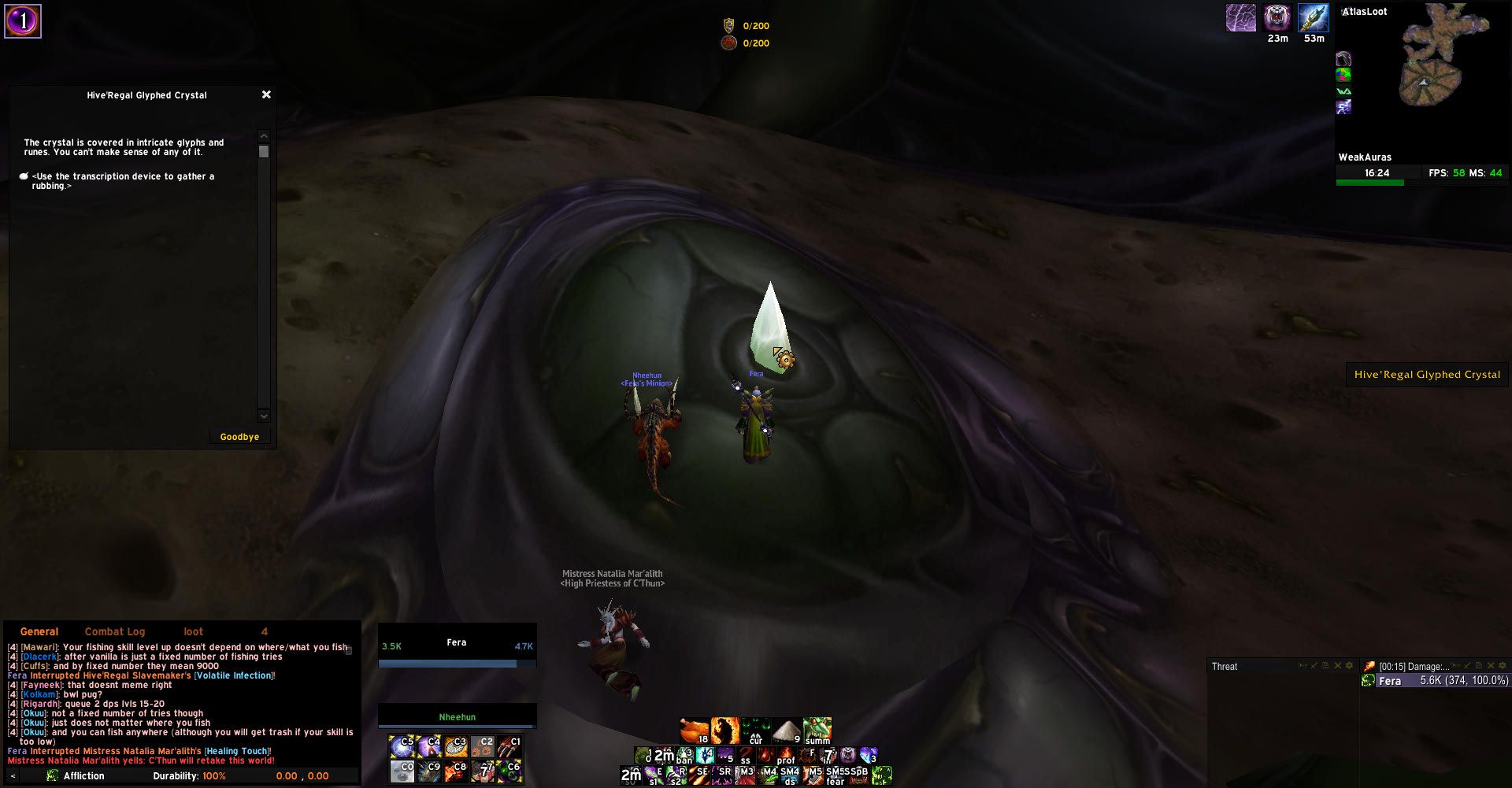 [Silithus] Getting quest items of Glyph Chasing without quest · Issue ...