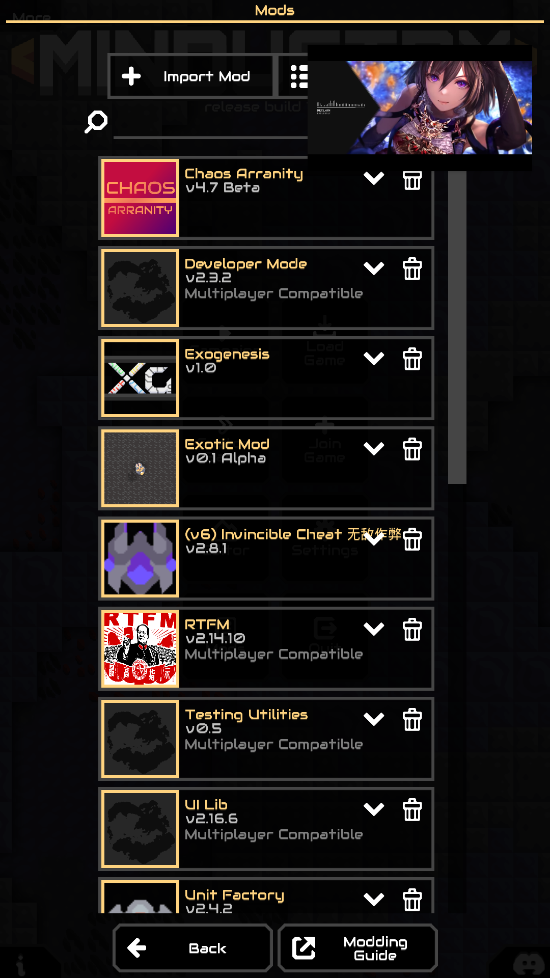 Mods breaking in new update, including RTFM. · Issue #2224 ·  Anuken/Mindustry-Suggestions