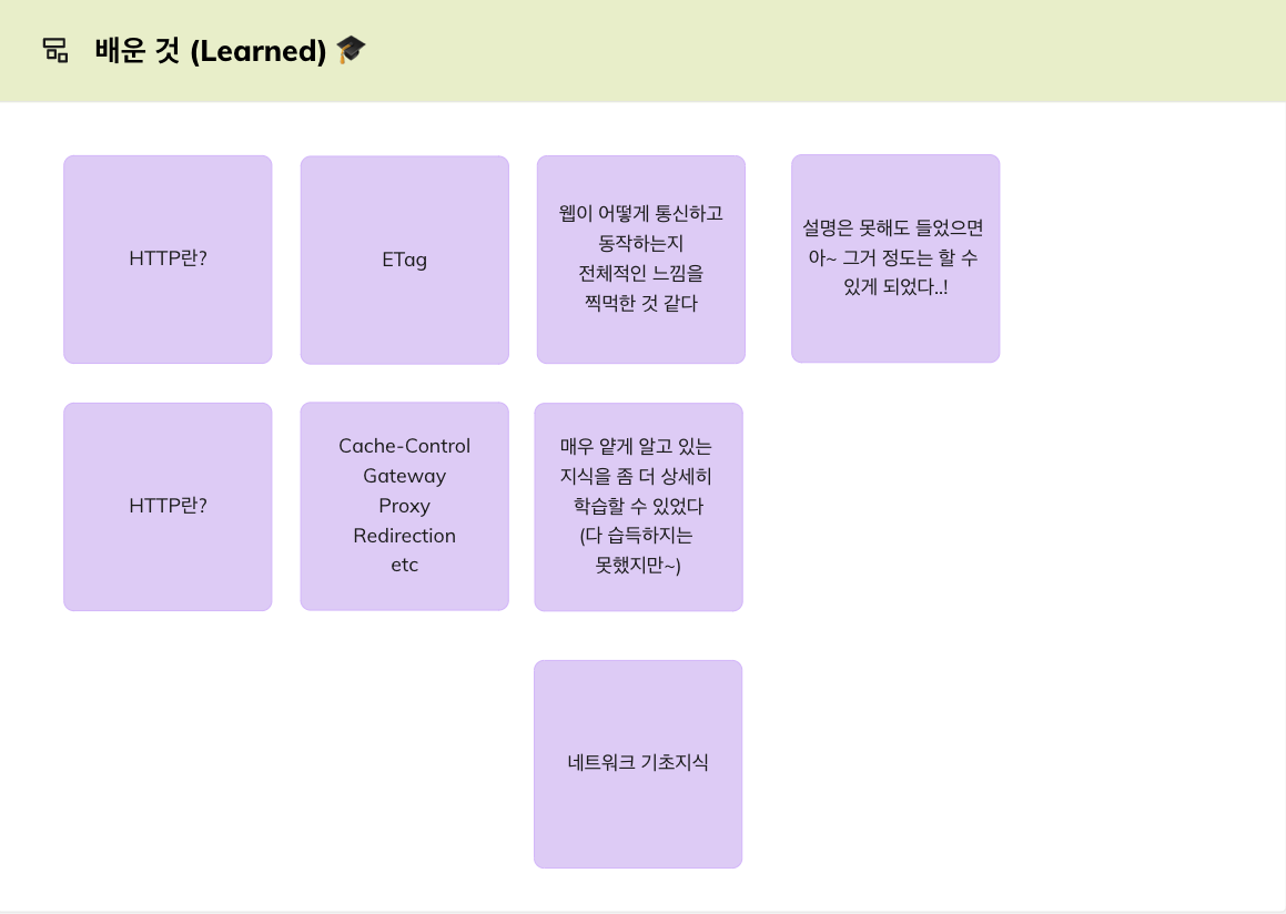 회고 3