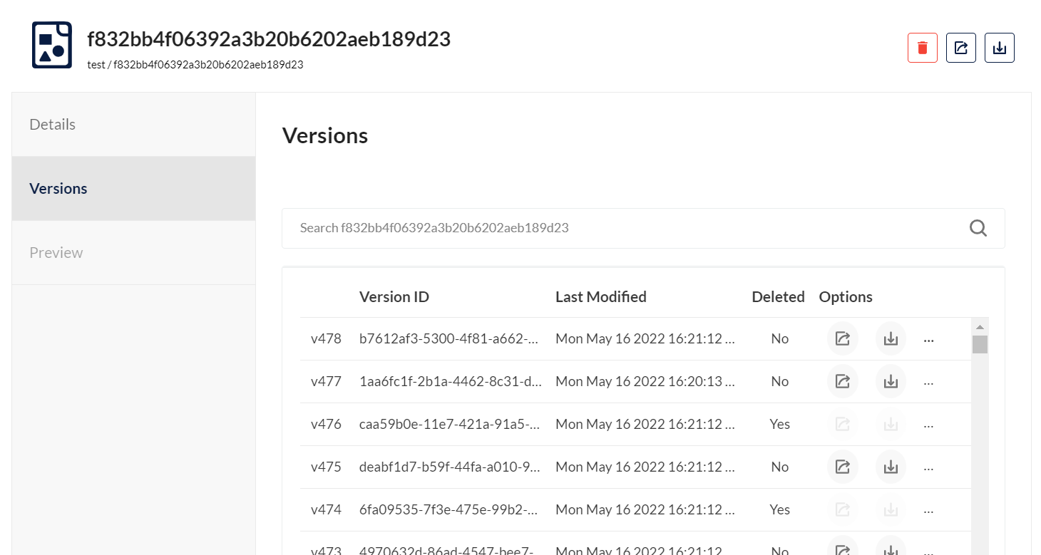 Uploading files to s3 with versioning enabled · Issue 730 · tus/tusd