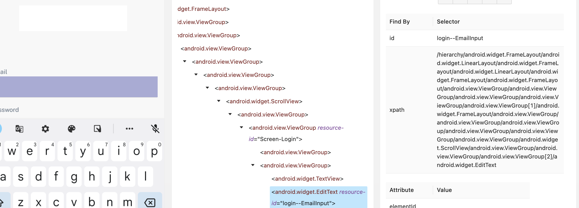 Cannot use the accessibility ID on Android with React Native ...