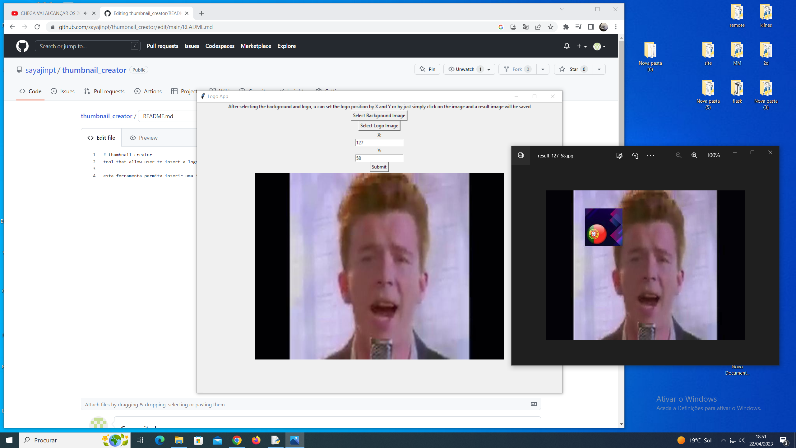 GitHub - sayajinpt/thumbnail_creator: tool that allow user to insert a ...