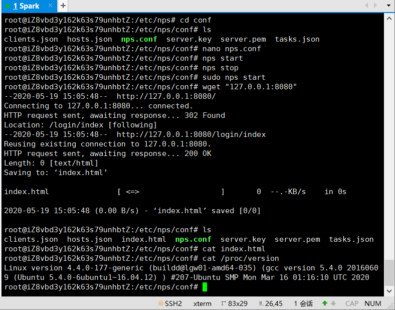 至少最新的两个版本nps在阿里云ubuntu 16.04主机上无法正常运行 · Issue #547 · ehang-io/nps · GitHub