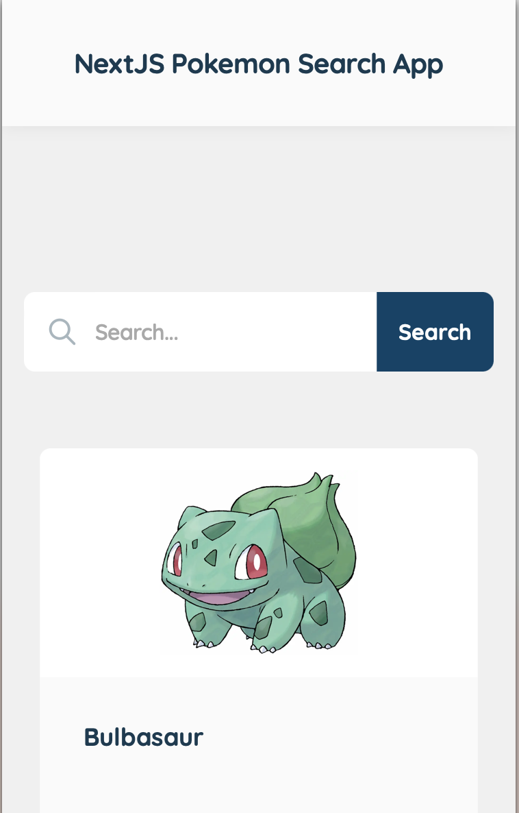 GitHub - TheRoro/PokeApp: Pokemon Search Engine ⚡🔥💧🍃