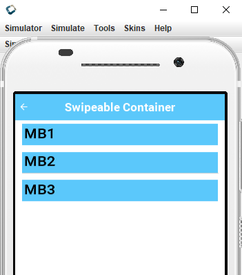 Unwanted swipe left on swipeable container when swiping another · Issue ...