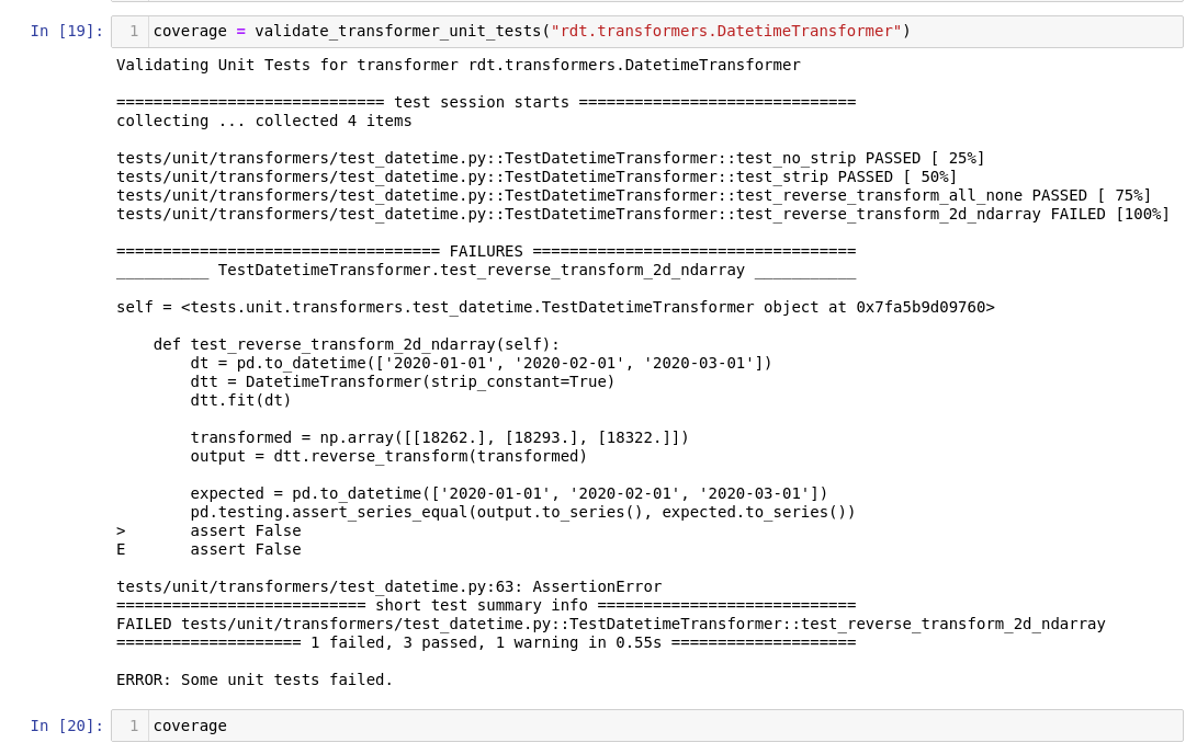 Create `validate_transformer_unit_tests` function · Issue #249 · sdv ...