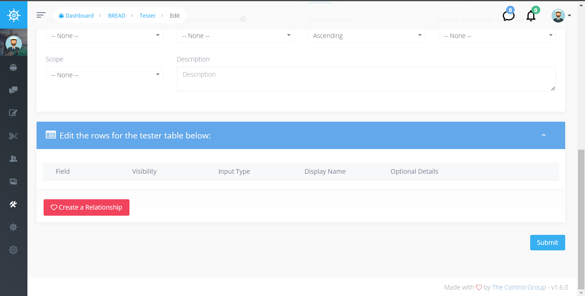 Error 500 when make new BREAD · Issue #5691 · thedevdojo/voyager · GitHub