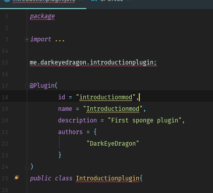 Sponge package declaration on wrong location · Issue #375 · minecraft ...