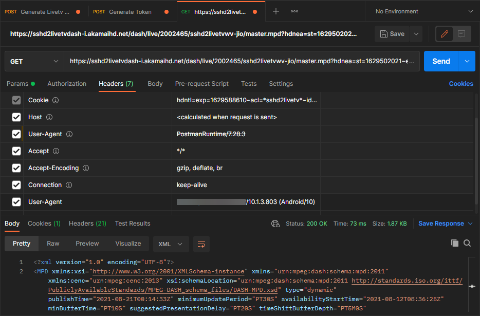 HTTP Fetch Plugin Error caused while fetching Manifest URL whereas the ...
