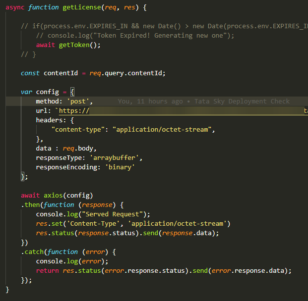 Issue with code while creating a License Proxy Server! · Issue #3629 ...