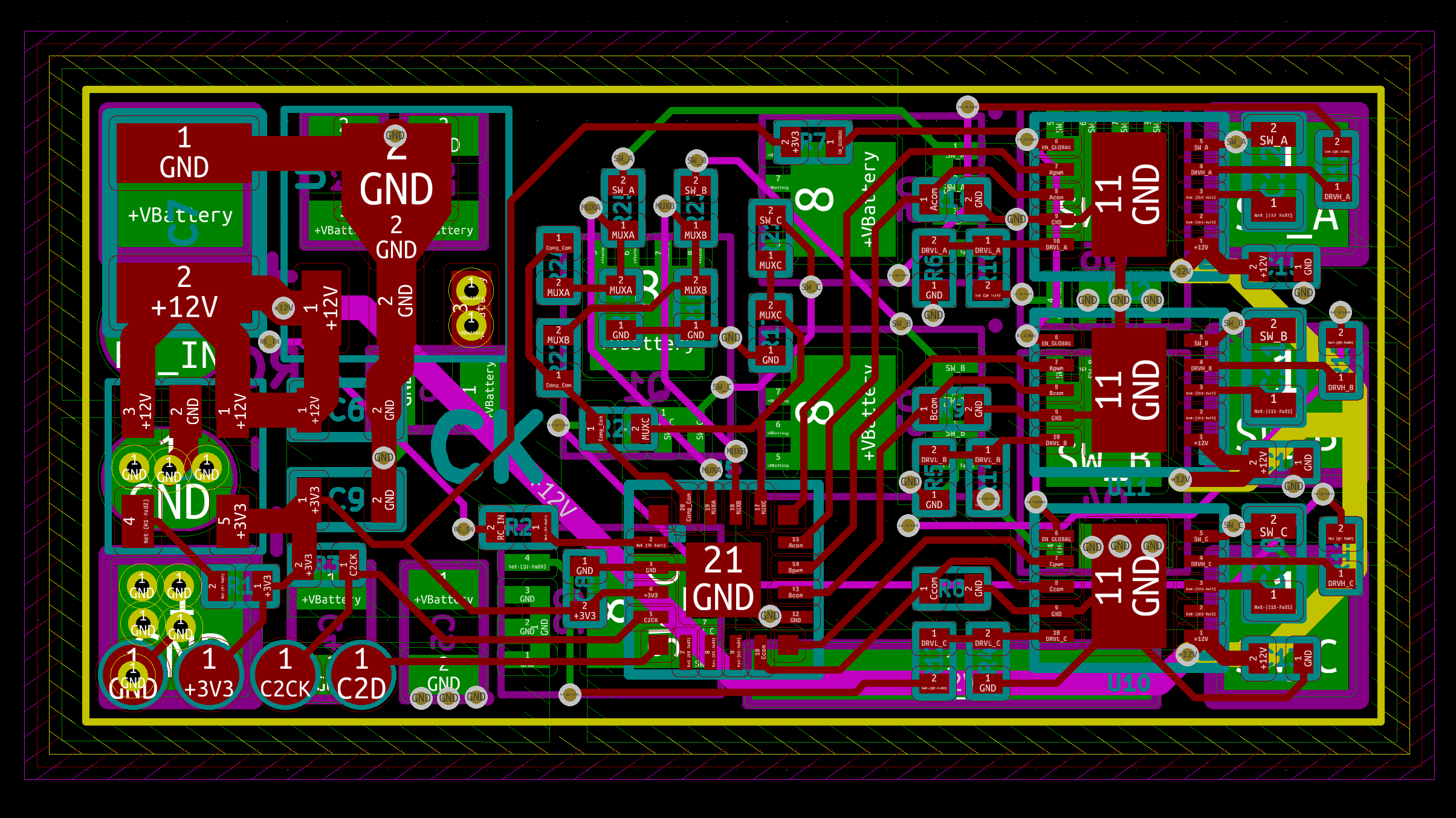 thumbnail image 2 of 35A BLHeli_S 2?6S Lipo Brushless ESC For FPV Traversing Machine Four Axes Drone 2 of 14