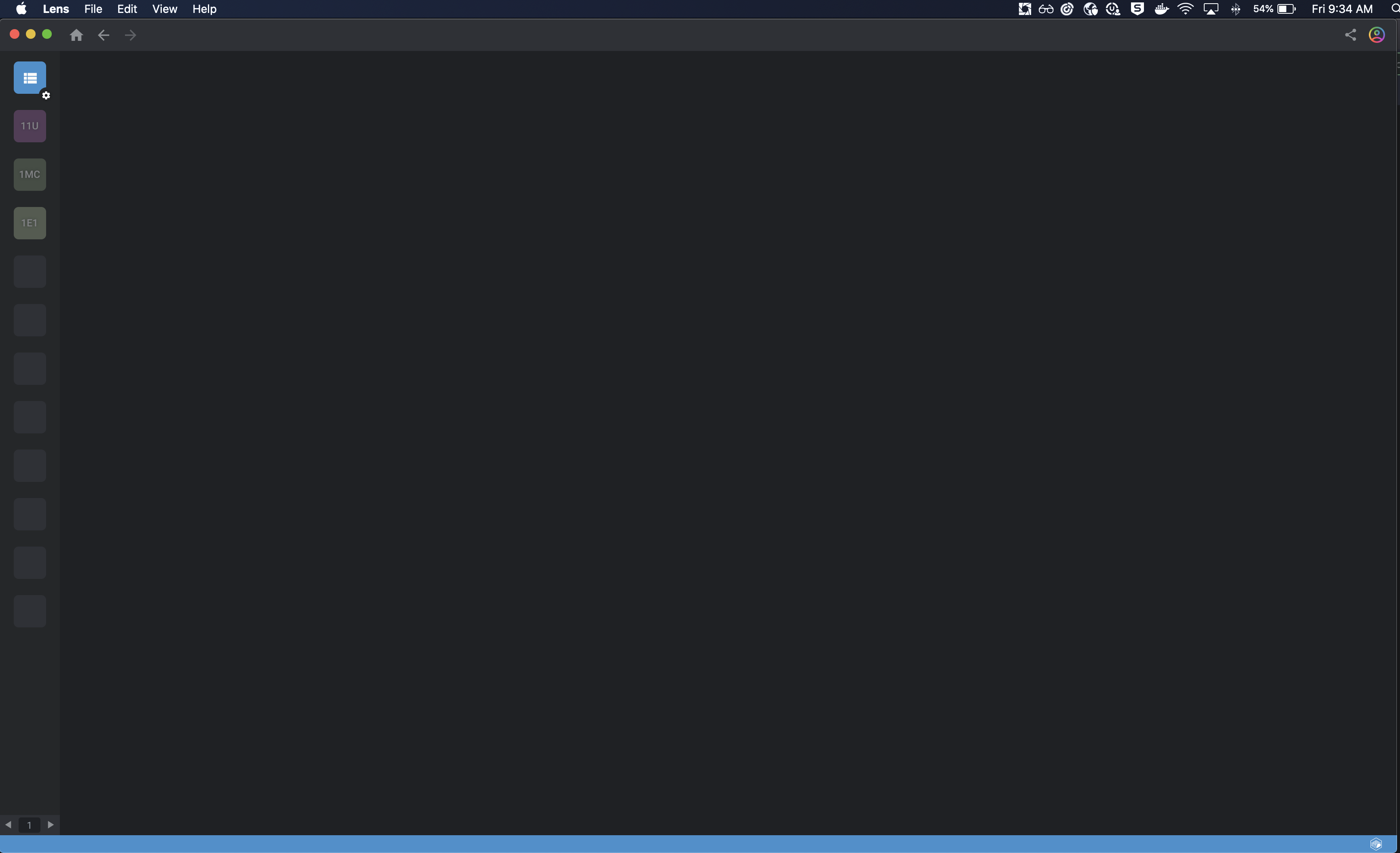Left and Right pane disappears · Issue #3893 · lensapp/lens · GitHub