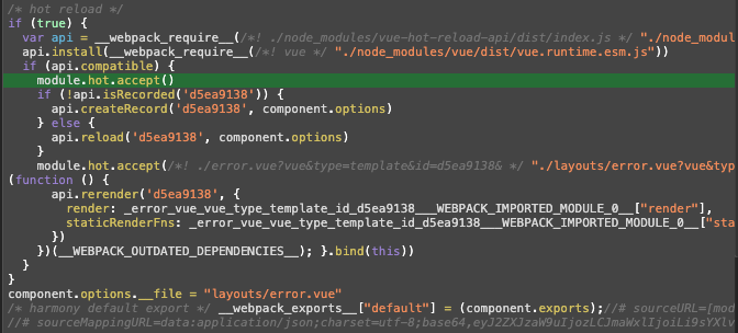 Problem with a dynamic added scripts in dev mode · Issue #8665 · nuxt ...