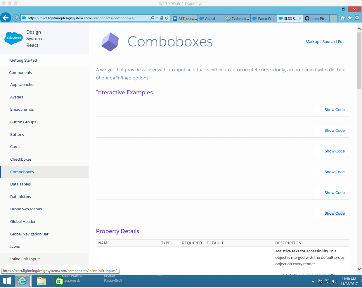 Inline Picklist menu with a scrollbar blank on mouseover