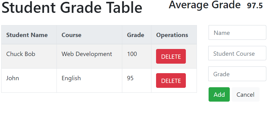 GitHub - cdifiore7/student-grade-table: An interactive JavaScript ...