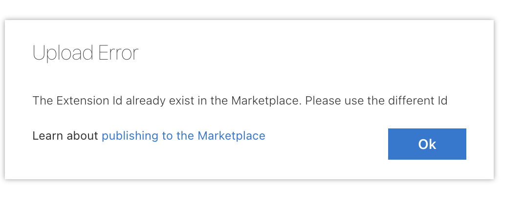 Unable to update extension with new version · Issue #425 · microsoft ...