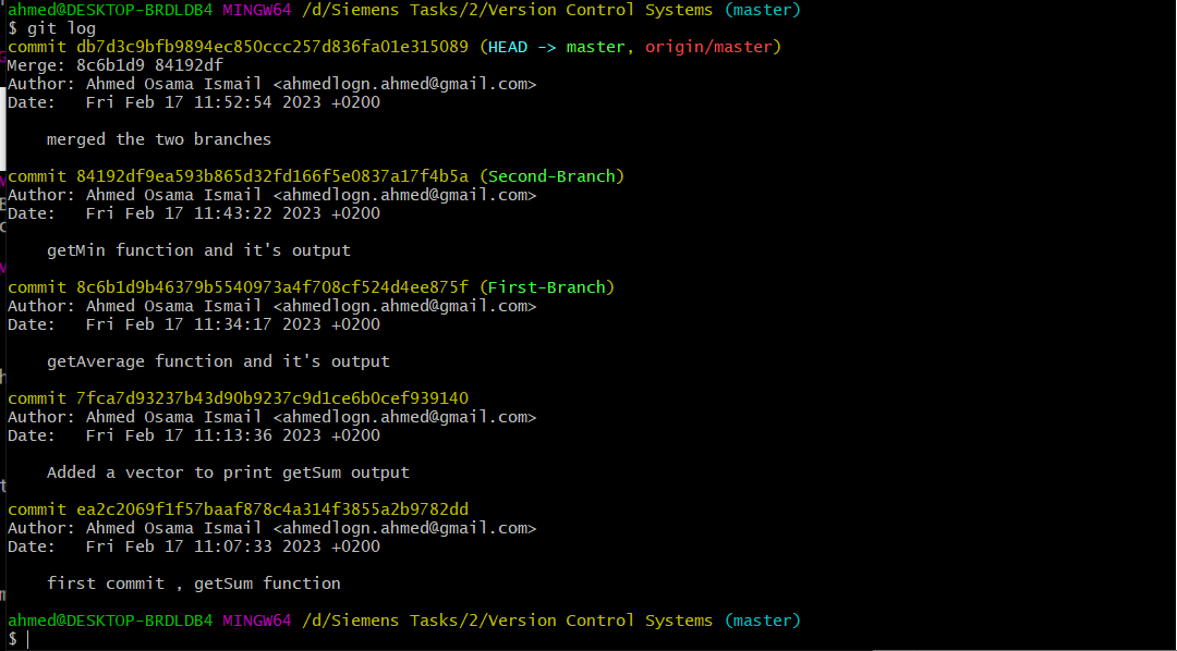 GitHub - ahmedosamaismail/VersionControlSystem