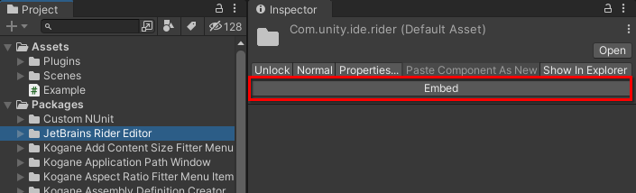 GitHub - baba-s/Kogane.PackageEmbedder: 【Unity】パッケージを埋め込みパッケージに変更するボタンを ...