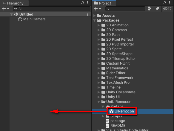 GitHub - baba-s/UniUIRemocon: 【Unity】タイムスケールを素早く変更できるドラッグ可能な UI