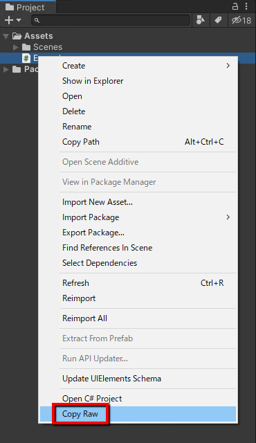 GitHub - baba-s/UniAssetRawCopier: 【Unity】アセットの生データをクリップボードにコピーできるエディタ ...
