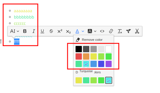 Font Color Options (Feature request) How to config the font color sets. · Issue #3541 ...