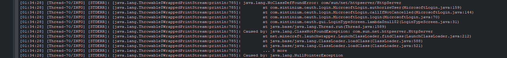 OAuth button doesn't open browser · Issue #12617 · GTNewHorizons/GT-New ...