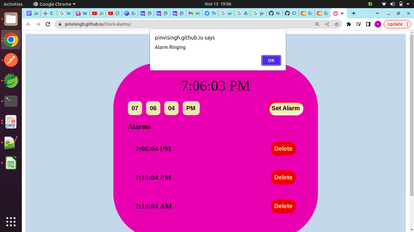 GitHub - pinvisingh/Clock-Alarms
